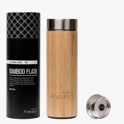Fressko Trip Flask 450ml Bamboo Fressko Trip Flask 450ml Bamboo