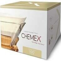CHEMEX® BONDED CIRCLE FILTERS PRE-FOLDED - 100 pack