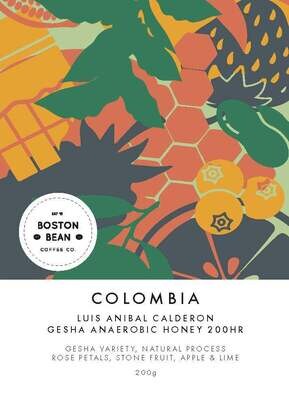 Colombia - Luis Anibal Calderon - Gesha Anaerobic Honey - EXOTIC - SINGLE ORIGIN