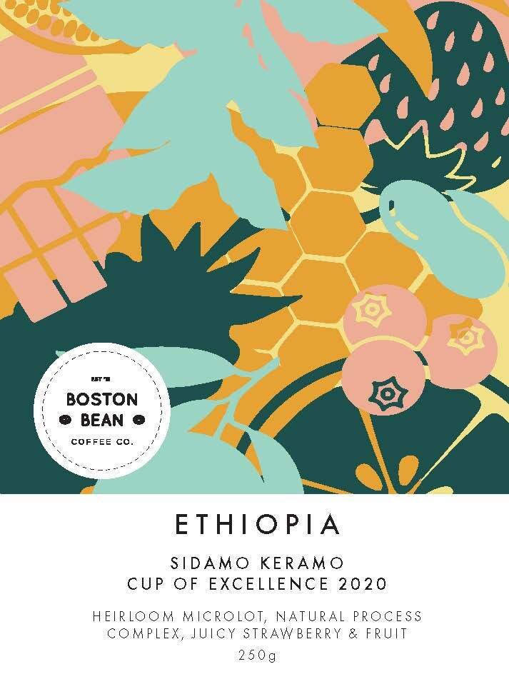 Ethiopia Sidamo Keramo Natural  - EXOTIC - SINGLE ORIGIN