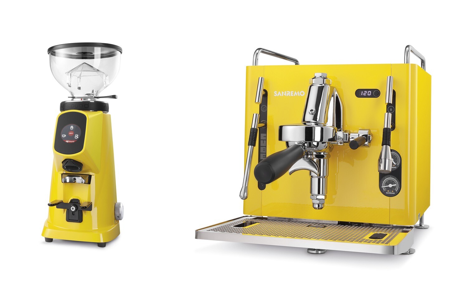 SanRemo Package (AllGround Grinder + CUBE Espresso Machine)