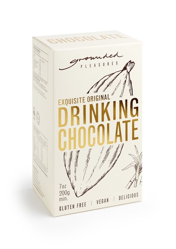 Grounded Pleasures - Exquisite Original Drinking Chocolate Grounded Pleasures - Exquisite Original Drinking Chocolate
