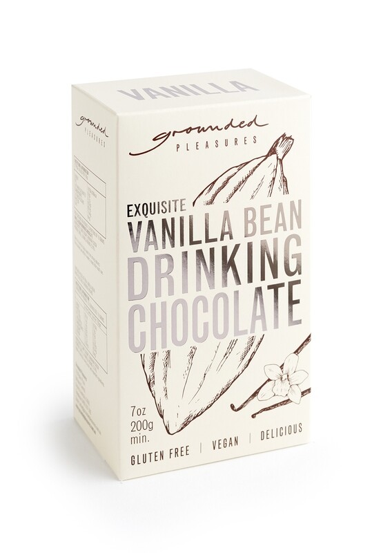 Grounded Pleasures - Vanilla Bean Drinking Chocolate Grounded Pleasures - Vanilla Bean Drinking Chocolate
