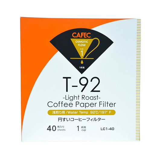 Cafec - 1 Cup Light Roast Filter Paper Cafec - 1 Cup Light Roast Filter Paper