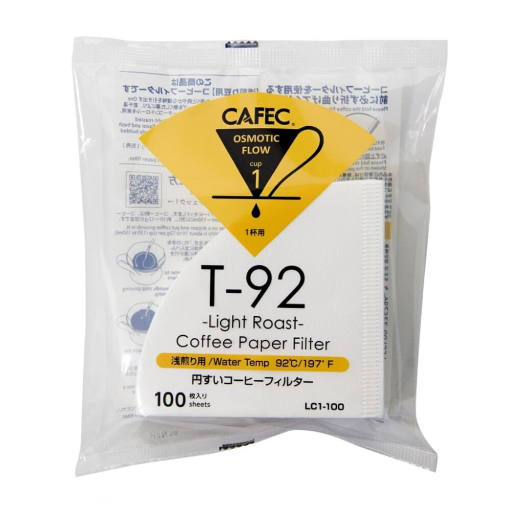 Cafec - 1 Cup Light Roast Filter Paper