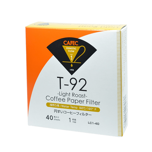 Cafec - 1 Cup Light Roast Filter Paper