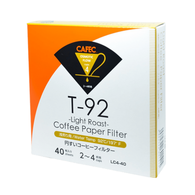 Cafec - 2 Cup Light Roast Filter Paper