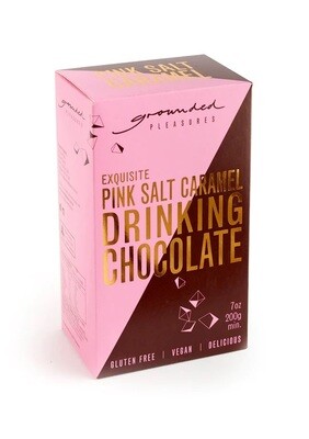Grounded Pleasures - ​Pink Salt Caramel Drinking Chocolate - 200g