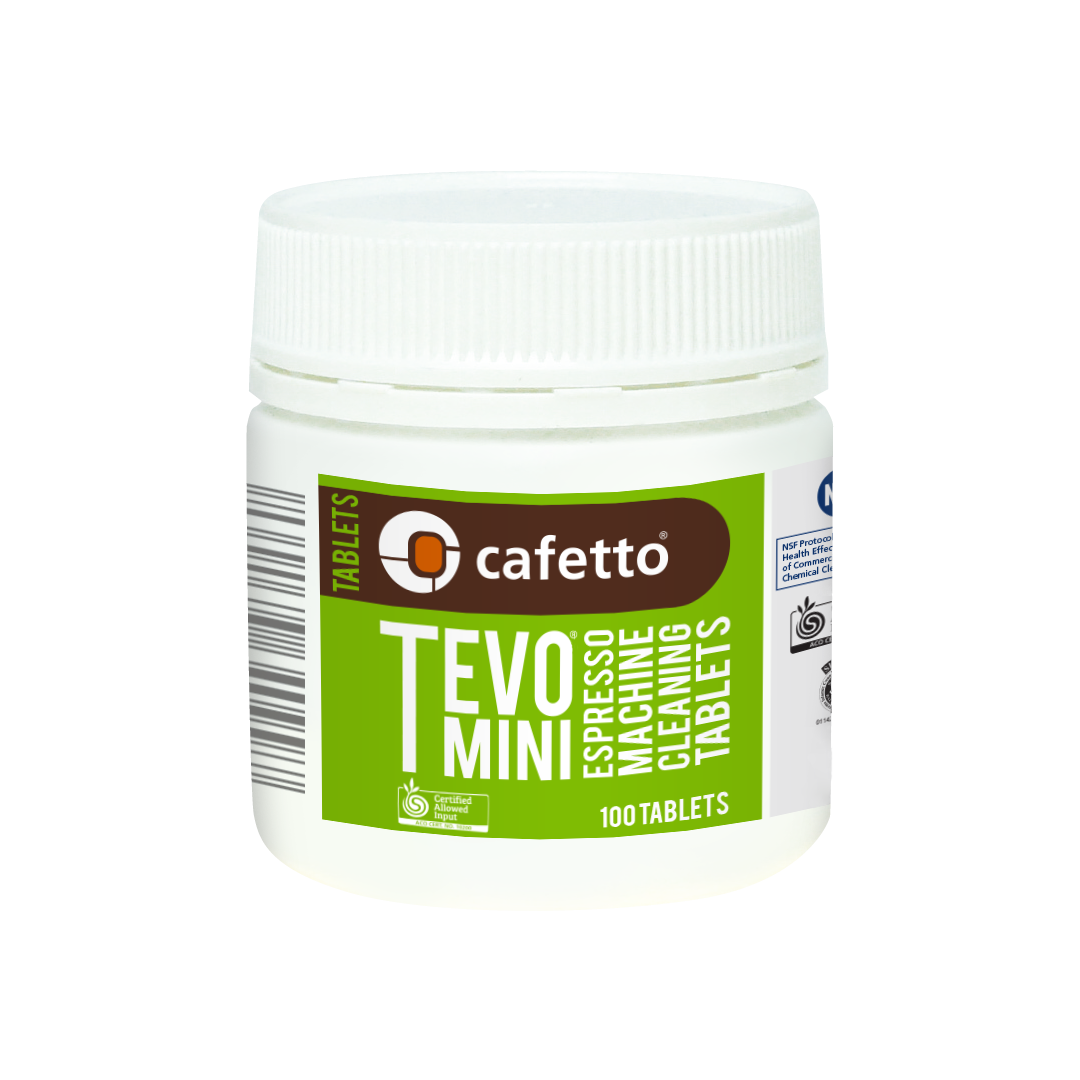 Cafetto TEVO MINI Espresso Machine Cleaning (100 Tablets)