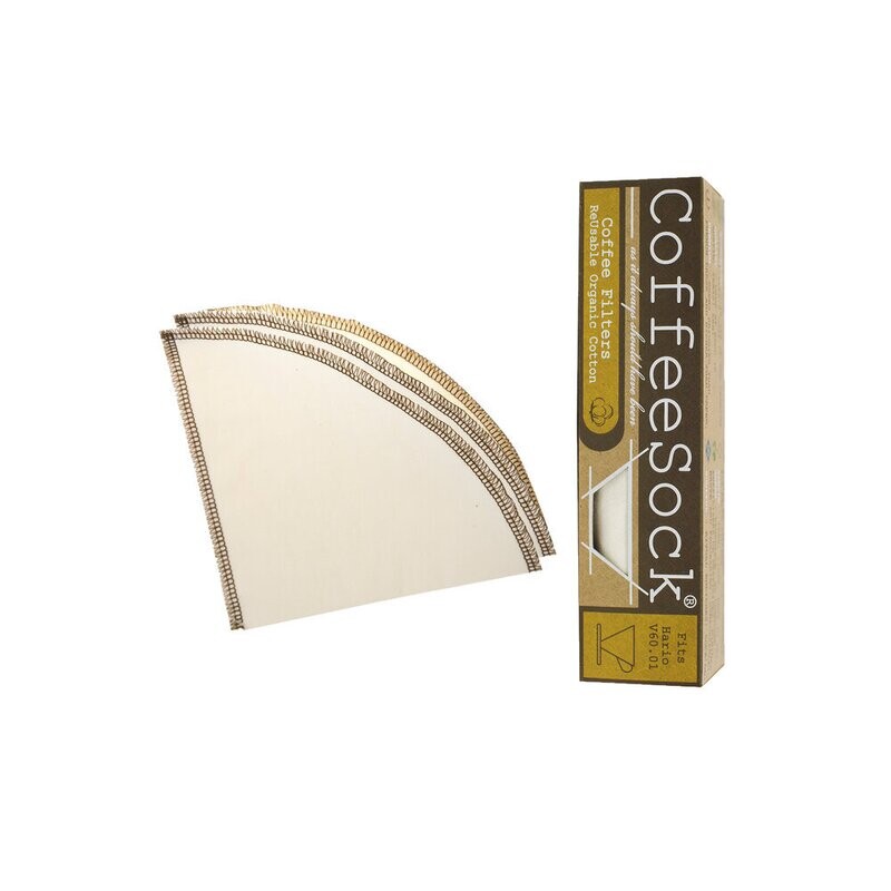 Coffee Sock Hario V60 Style (2 Filters) Coffee Sock Hario V60 Style (2 Filters)