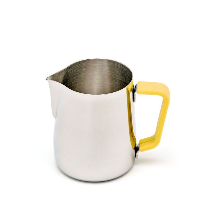 Rhino Milk Pitcher Grip - Yellow, Size: 12oz