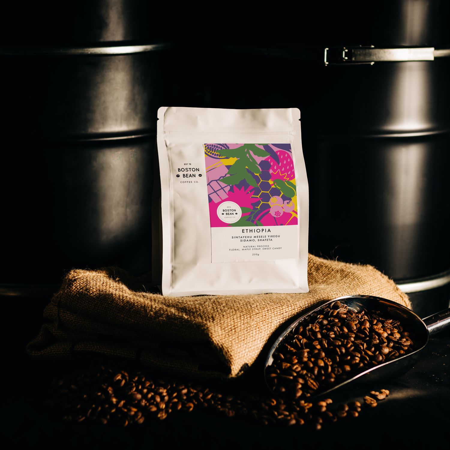 Ethiopia Sidamo Shafeta  Natural  - EXOTIC - SINGLE ORIGIN