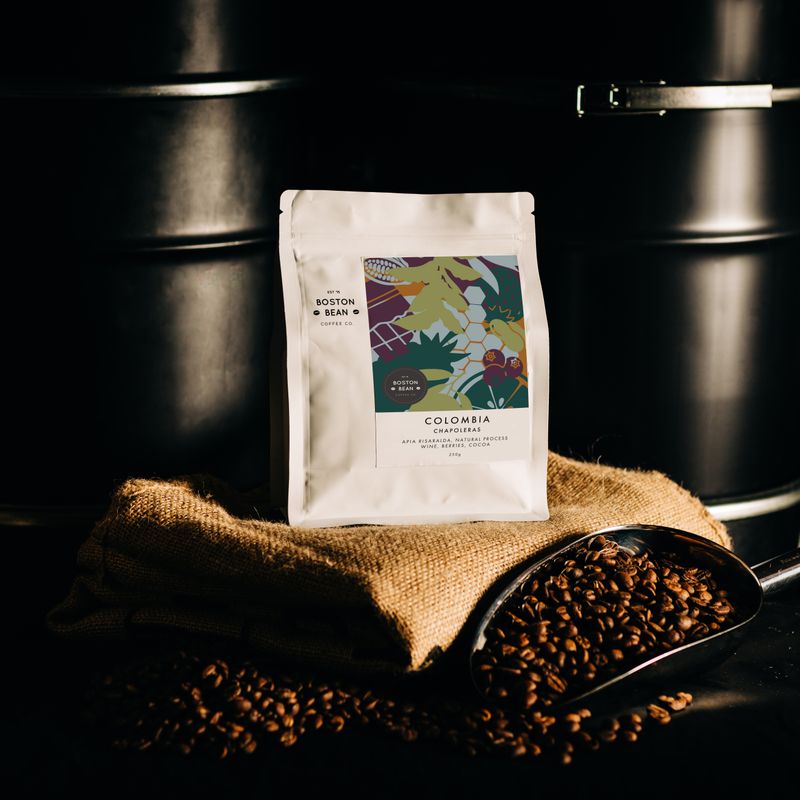 COLOMBIA  - CHAPOLERAS – Natural Process - Microlot - SINGLE ORIGIN