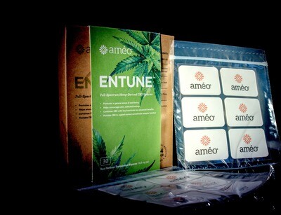 AMEO ENTUNE - CBD DERMAL PATCHES - 6 COUNT