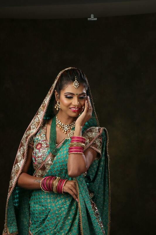 Silk dress hand embroidery