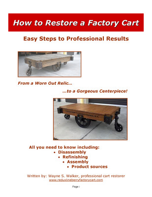 How to restore a factory cart