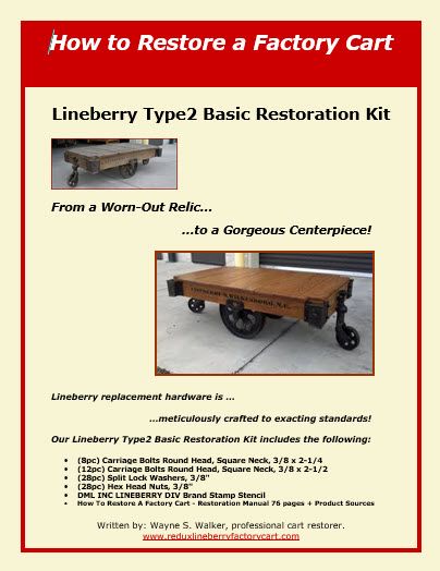 Lineberry Type-2 Basic Cart Restoration Kit