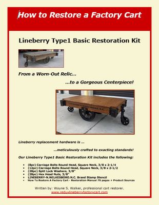 Lineberry Type1 Basic Cart Restoration Kit