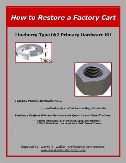 Lineberry Type 1 &amp; 2 Primary Hardware Kit