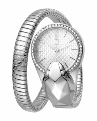 Just Cavalli, 26mm Glam Chic Coiled Snake Watch