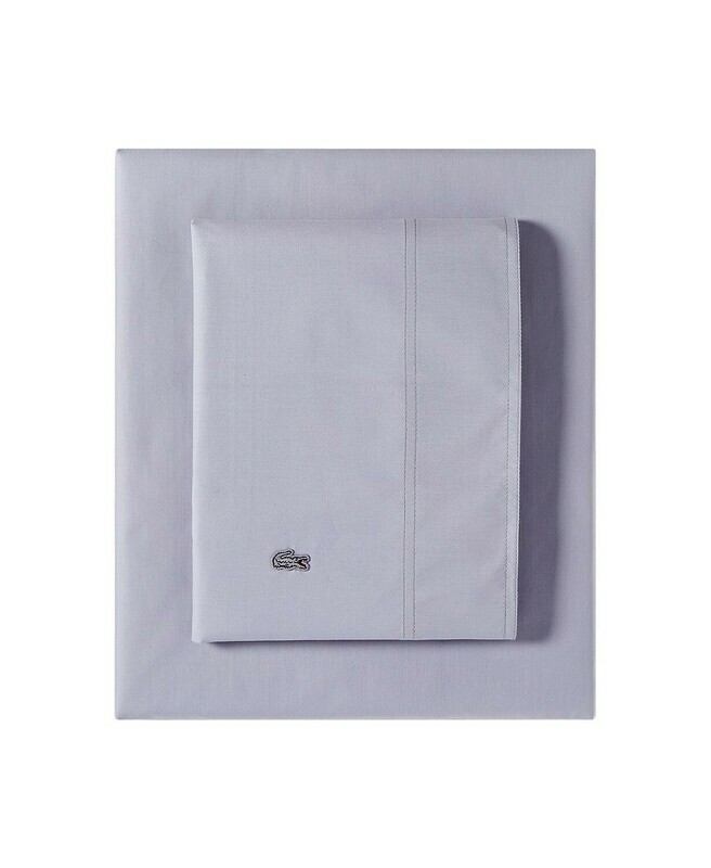 Lacoste Home, Lacoste Washed Percale Solid Sheet Set