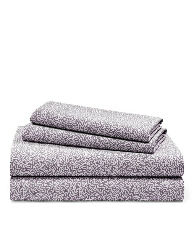 Lauren Ralph Lauren, Spencer Leaf Sheeting Set - Deep Lavender