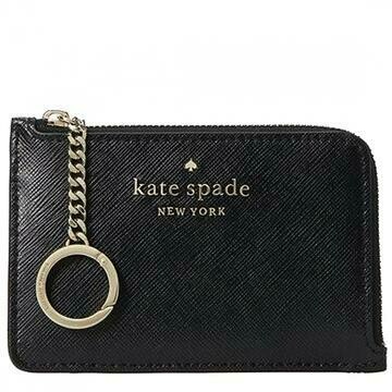 Kate Spade, Staci Medium L-Zip Card Holder in Black