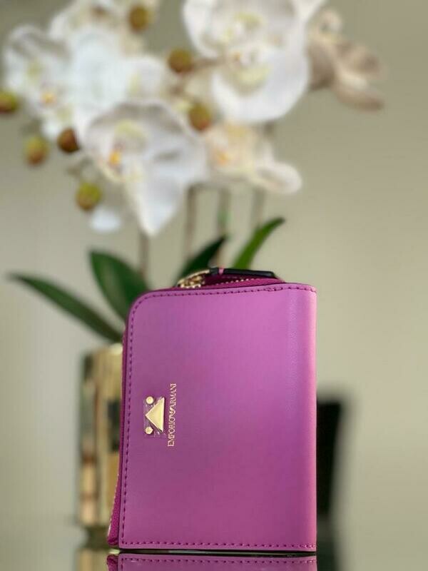 Emporio Armani, Pink  woman wallet