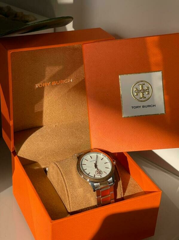 Tory Burch, Gold and silver watch