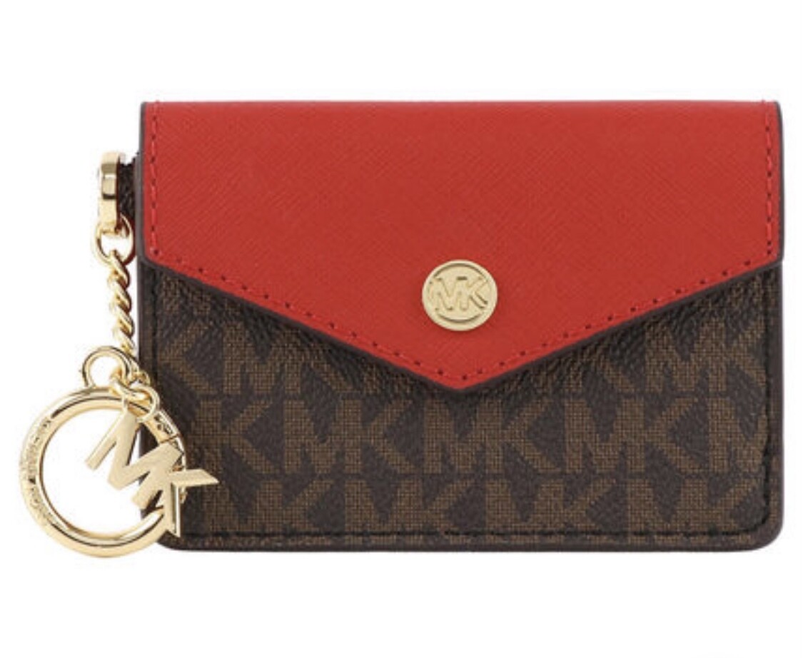 Michael Kors, Red Cardholder with keychain