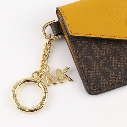 Michael Kors, Yellow  Cardholder with keychain