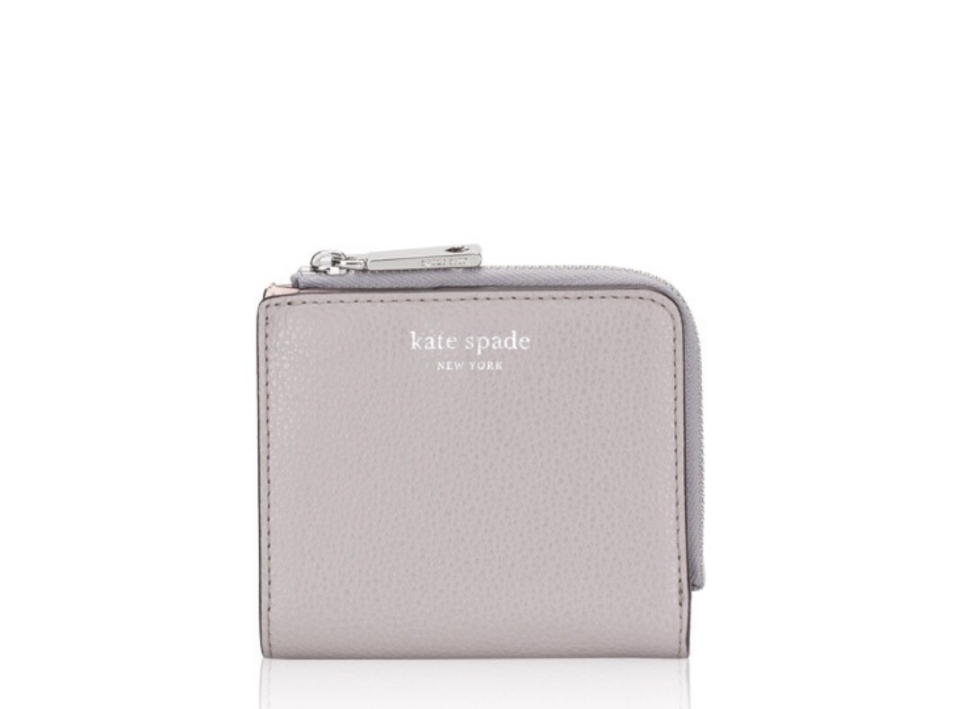 Kate Spade, eva small l-zip bifold wallet