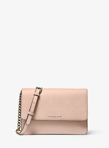 Michael Kors, Daniela Large Saffiano Leather Crossbody Bag