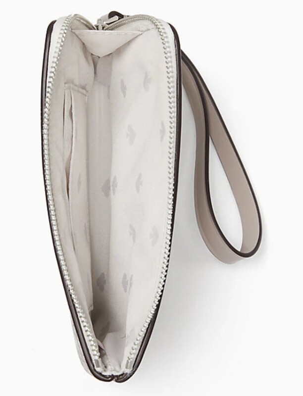 Kate Spade, spade link small l-zip wristlet