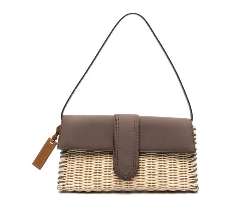 Jacquemus, Le Bambino Long Osier tote bag