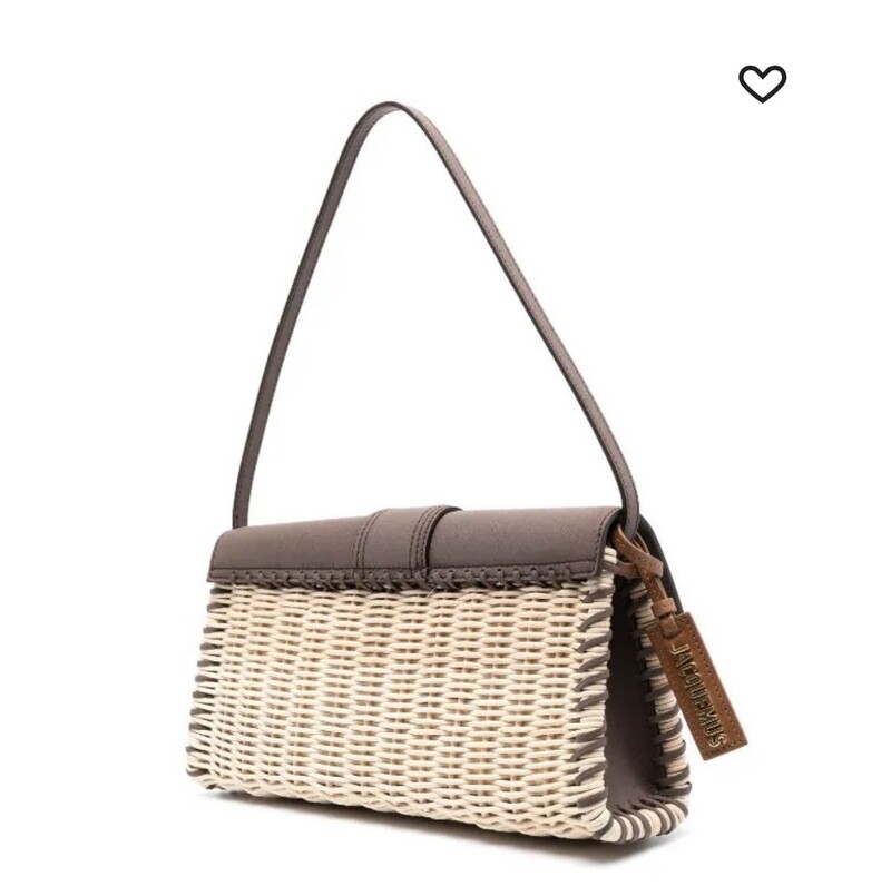 Jacquemus, Le Bambino Long Osier tote bag