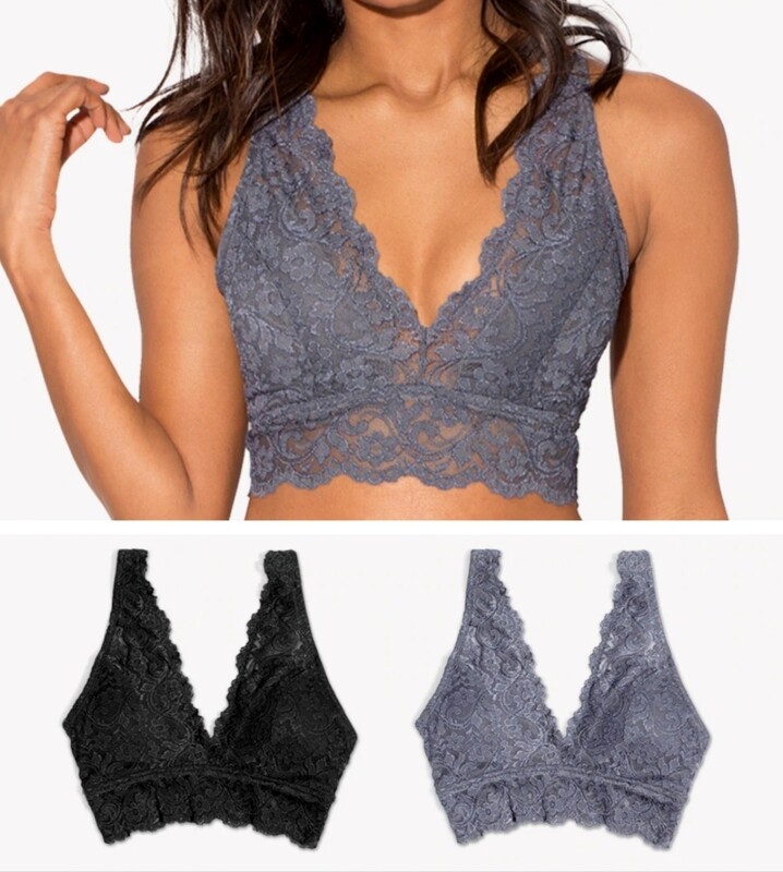 S&amp;S V Back All Lace Bralette