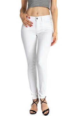 Nature Denim Skinny White Jeans NT2156