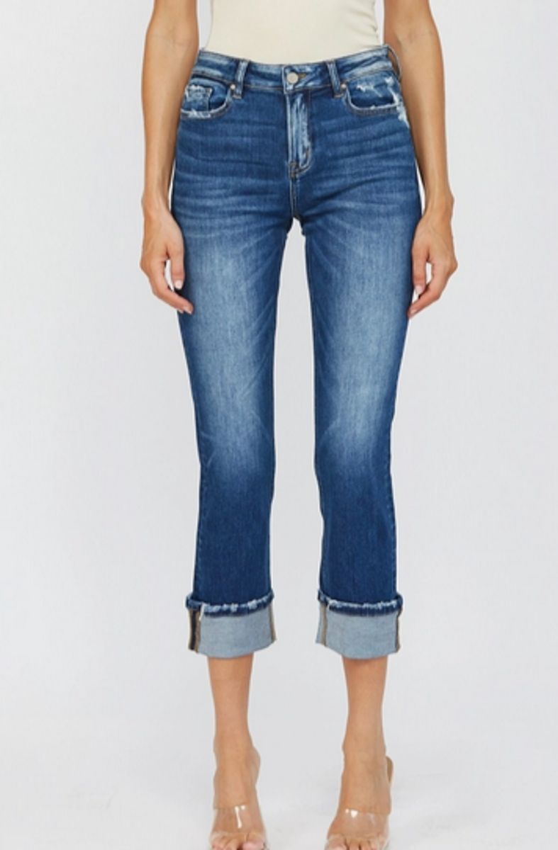 Mica Straight Cuff Crop