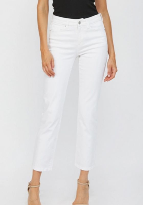 Mica Straight Ankle White