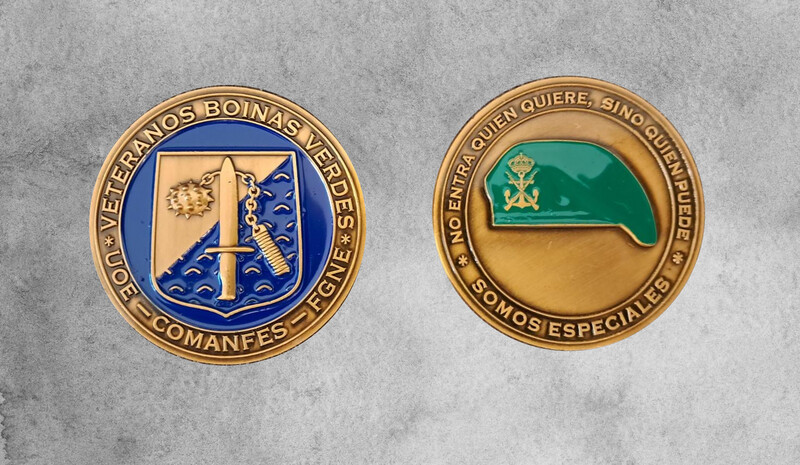 MONEDA VETERANOS UOE-COMANFES-FGNE