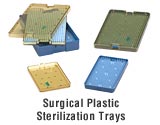 Surgical Sterilization Tray - Large Double Stack