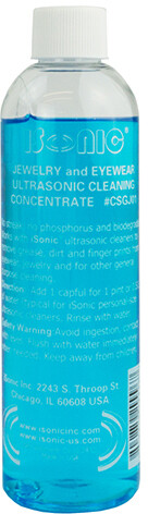 Ultrasonic Jewelry and Eyewear Cleaning Solution Concentrate
