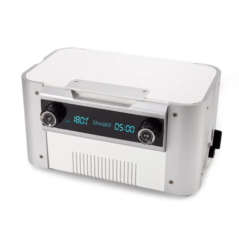 Top of the Line Ultrasonic Cleaner for Piercing, Tattoo, dental, and surgical instruments, 1.6Gal/6L