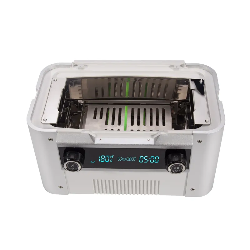 Top of the Line Ultrasonic Cleaner for Piercing, Tattoo, dental, and surgical instruments, 1.6Gal/6L