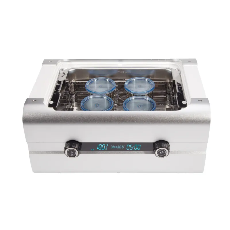 Top of the Line Ultrasonic Cleaner for Piercing, Tattoo, veterinary, and surgical instruments, 2.1 Gal/8L