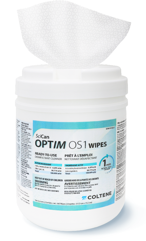 OPTIM OS1 RTU Wipes, 6 x 7in (12 x 160 sheets)