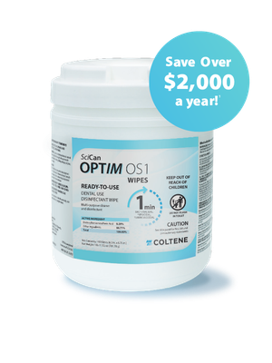 OPTIM OS1 RTU Wipes, 6 x 7in (12 x 160 sheets)