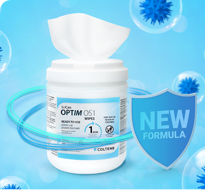 OPTIM OS1 RTU Wipes, 6 x 7in (12 x 160 sheets)