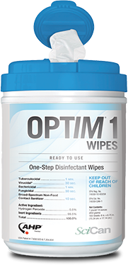 OPTIM 1 Ready To Use Wipes (12/case)